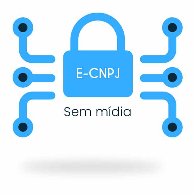 Certificado Digital e-CNPJ A3 (sem mídia) – Emissão ou Renovação